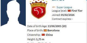 “标王”杨希正式加盟上海海港！未来他将接过王燊超的枪！